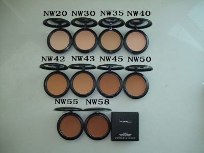 MAC Studio Fix Powder Plus Foundation 15G 0.52Oz NW 10 Colors Whole set